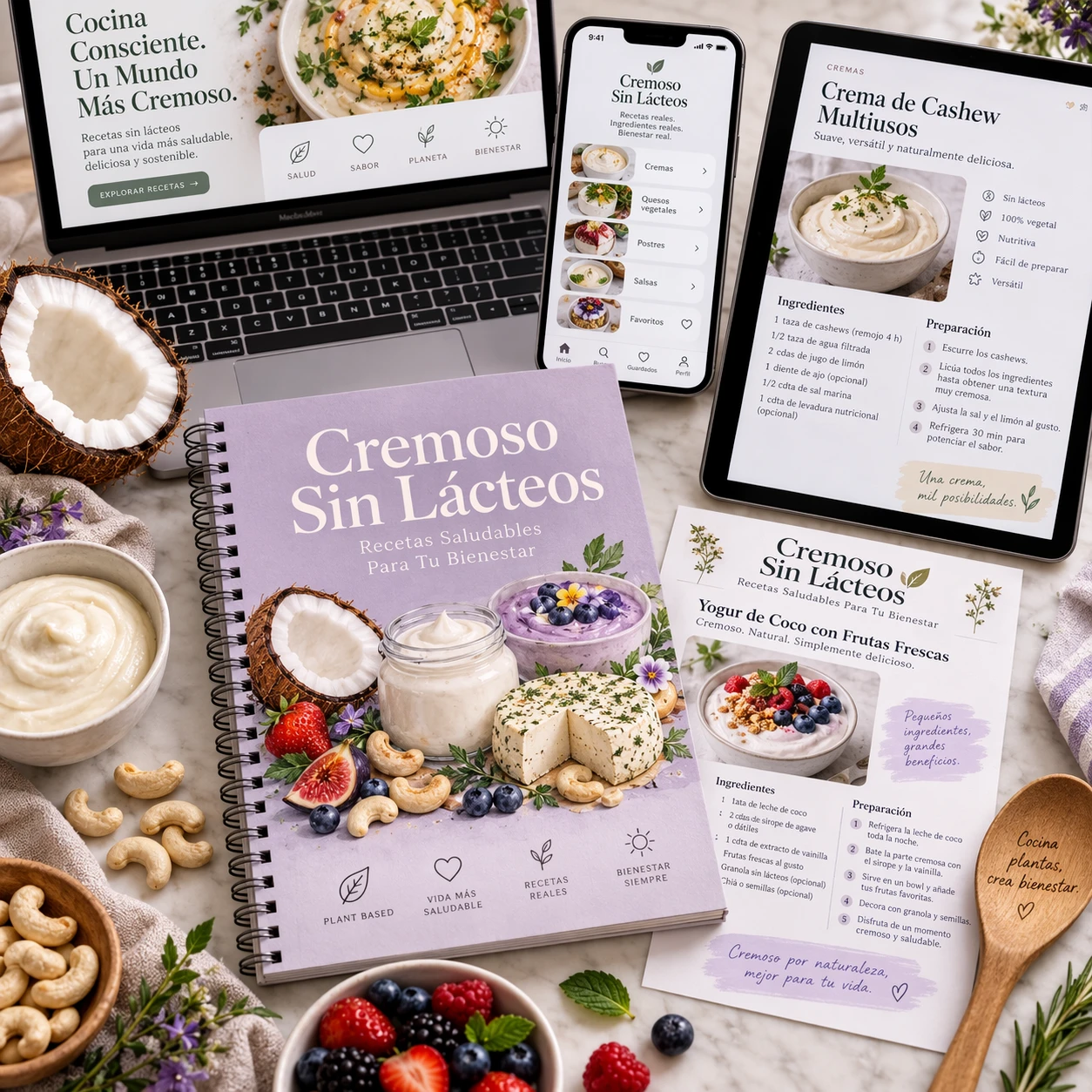 Cremoso Sin Lácteos